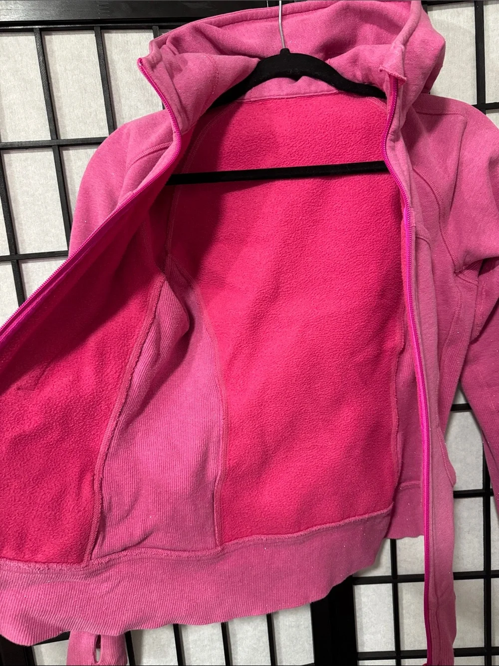 Lululemon Scuba Hoodie pink Sparkle - Picture 7 of 8